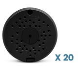 (ABS New) Security Camera Junction Box,Security Camera Bracket Outdoor,Plastic Waterproof Security Camera Mount Hide Cable Junction Box for Arlo Solar Panel Flip Cover Cable Cover