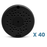(ABS New) Security Camera Junction Box,Security Camera Bracket Outdoor,Plastic Waterproof Security Camera Mount Hide Cable Junction Box for Arlo Solar Panel Flip Cover Cable Cover