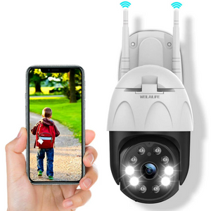 Cámara de Seguridad Inalámbrica Solar para Exteriores, Cámara de Hogar con Batería Recargable de 3.0MP, WiFi, Panorámica e Inclinación, Audio Bidireccional, Detección Dual PIR AI, Visión Nocturna en Color, Impermeable