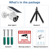 WEILAILIFE Solar Motion Sensor Light Outdoor with Bracket for Garden, Yard, Backyard, Pathway and Porch