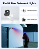 【Gran angular de 122°】 Sistema de cámara de seguridad con cable para exteriores, sistemas de videovigilancia para el hogar, cámaras CCTV para el hogar, kits de vigilancia DVR (¡Disfruta de $20 de descuento al instante!)