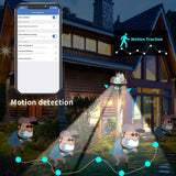 Home Outdoor PTZ Wireless Security Camera（1 Pack） Two Way Audio 3.0 Megapixel Pan Tilt WiFi Surveillance Dome Cam with Night Vision