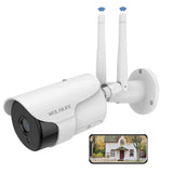 Load image into Gallery viewer, [Two Way Audio] Wireless Outdoor Security Camera, Waterproof Wireless Surveillance Camera with Two-Way Audio, Night Vision, AI Motion Detection, Support TF Card (3.0MP)
